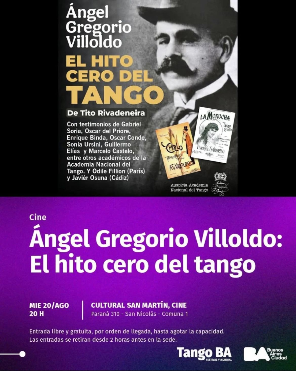 Ángel Gregorio Villoldo: El hito cero del tango