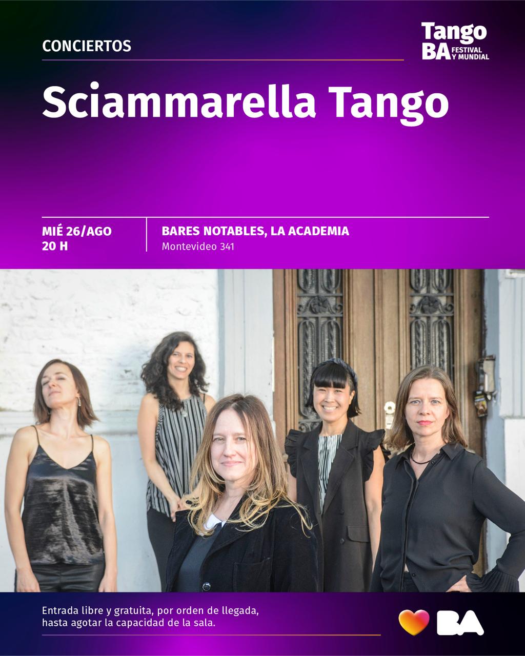 Sciammarella Tango en el Festival de Tango BA 2026