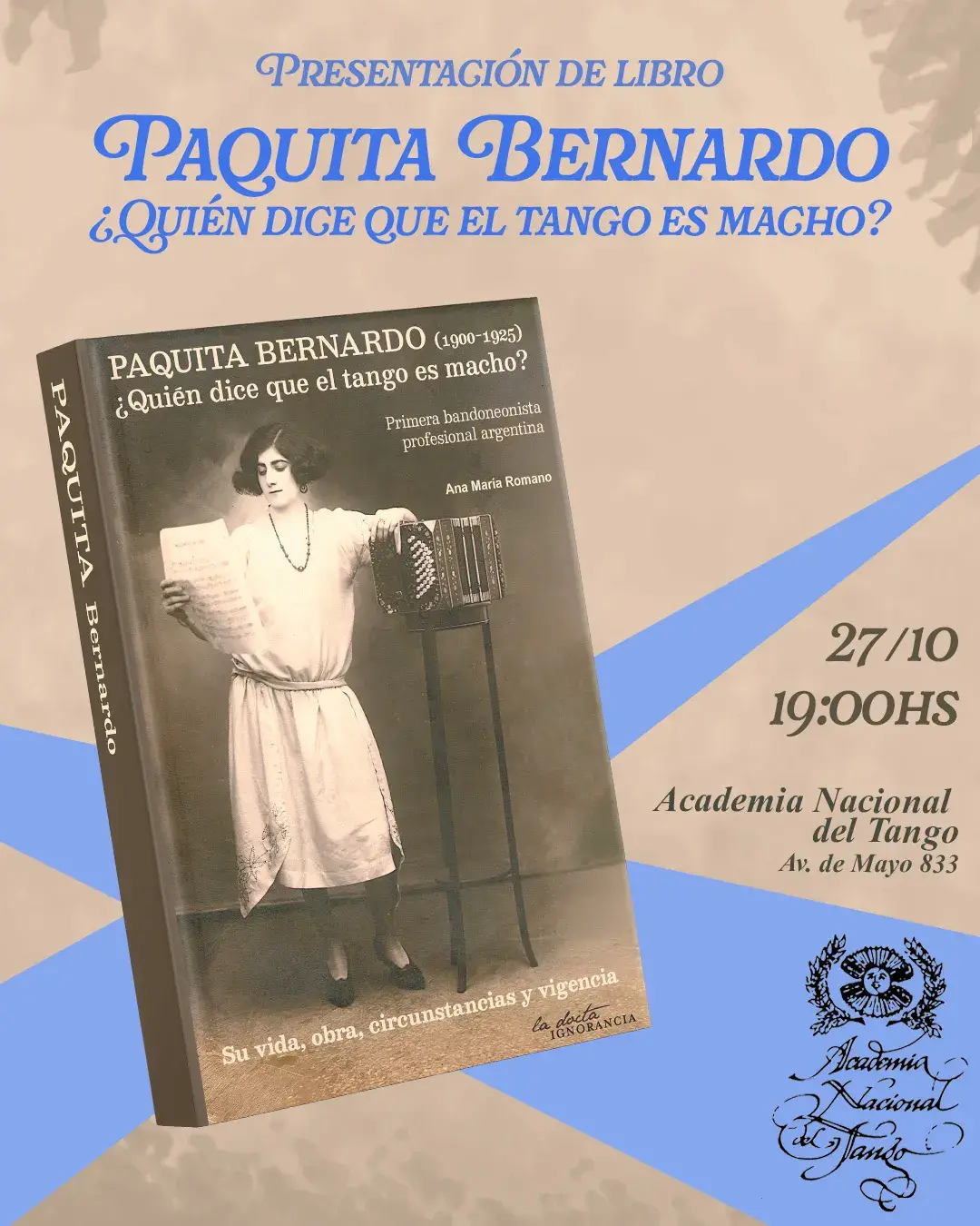Paquita Bernardo: La flor de Villa Crespo